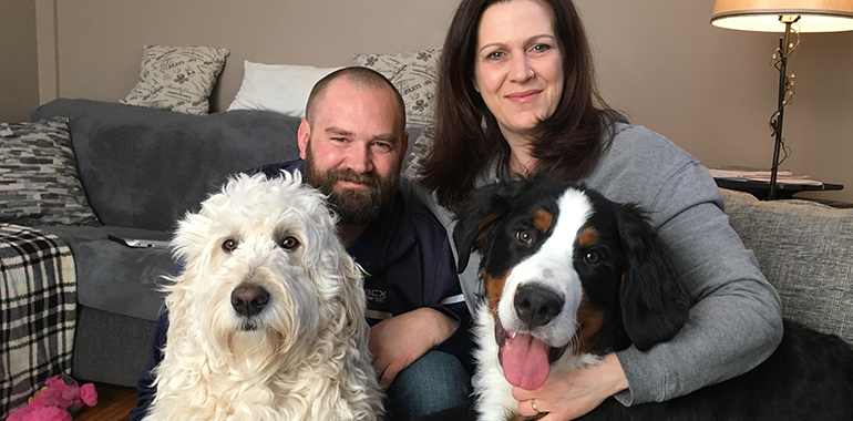 PAW Monthly Donor Feature: Stephanie and Matt Dalke