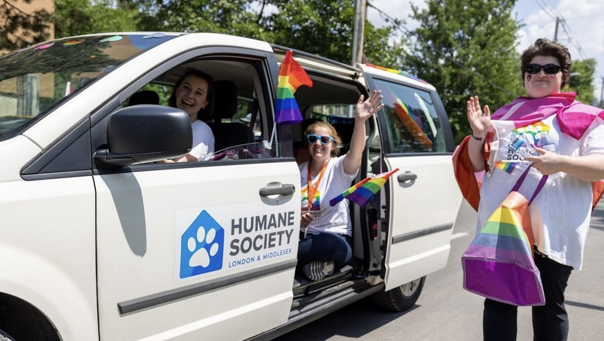 Hslm London's Pride Parade | Humane Society London & Middlesex